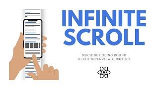 React Infinite Scroll | React Interview Questions | Machine Coding Round