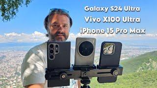 iPhone 15 Pro Max vs Vivo X100 Ultra vs Galaxy S24 Ultra - The Camera Comparison