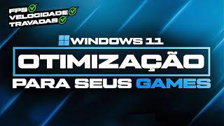 COMO OTIMIZAR O PC COM WINDOWS 11 ! MELHORAR FPS NOS JOGOS E REDUZIR INPUT LAG 2024