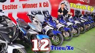 Thanh Lý Xe Máy Cũ Giá Rẻ ,MX King ,Exciter 135, Exciter 150 ,Exciter 155 , Winner X ,Winner V1