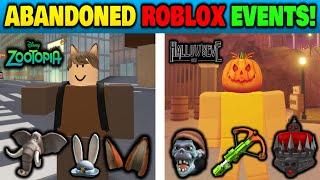 Looking for working prizes in abandoned Roblox events!