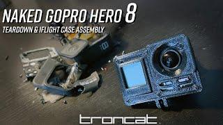 Naked GoPro Hero 8 and iFlight Case Assembly