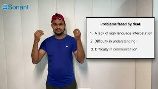 Problems That the Deaf Face. there are lots of problems but solutions Signy 