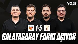 Kayserispor - Galatasaray Maç Sonu | Ilgaz Çınar, Sinan Yılmaz, Kerem Övet, Berk Göl | NAKAVT