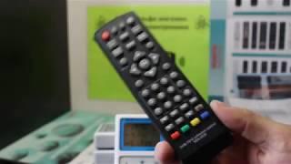 Huayu DVB-T2+2 universal control VER.2020 унив. пульт для приставок, ресиверов DVB-T2. Настройка