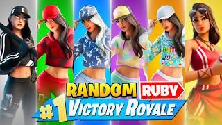 The *RANDOM* RUBY Challenge in Fortnite!