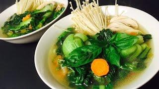 HOW TO MAKE CHINESE VEGETABLE SOUP