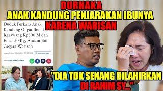 TEGA...IBU DIPENJARAKAN ANAK KANDUNG GARA2 WARISAN‼️ "SAYA DIMISKINKAN..."