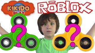 FIDGET SPINNERS ROBLOX Прохождение Роблокс Мульт герой В поисках Спиннер Кикидо плей