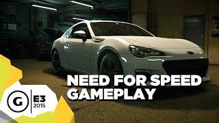 Need For Speed Gameplay E3 2015 Trailer