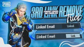 Third Link Remove Trick | How to remove 3rd link Email/phone  | PUBGM