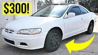 Can We Transform This Beat Up Old Accord For Just $300?!