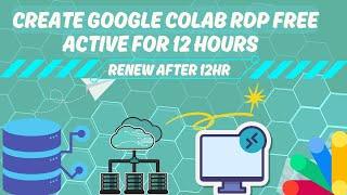 Get free RDP/VPS using Google colab with High 1 GBPS Internet Speed 2024 lifetime