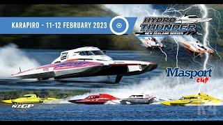 2023 NZ National Powerboat Championship - Saturday PM - Lake Karapiro