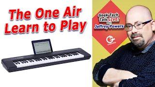 The One Keyboard Air Teaches You How to Play Piano