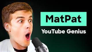 I asked MatPat how to grow on YouTube (40M+ Subscribers)
