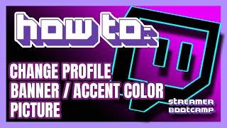 How to Change Twitch Profile Picture QUICK & EASY | Twitch Tips 2022