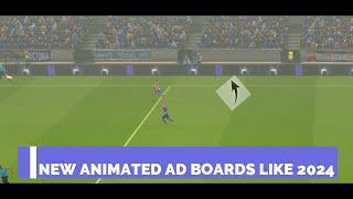 PES 2017 FINAL ANIMATED ADBOARDS LIKE eFOOTBALL 2024 UPDATE