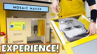 LEGO Store Personalized Mosaic Maker Experience & Tutorial 