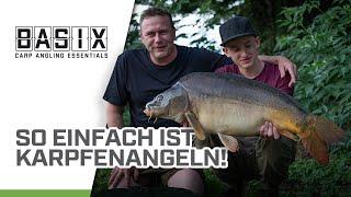 So einfach ist Karpfenangeln - Die Korda Basix Range im Einsatz