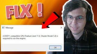 How To Fix Valorant D3D11-Compatible GPU Error