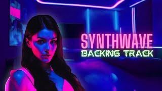 EMOTIONAL SYNTHWAVE BACKING TRACK | E MINOR