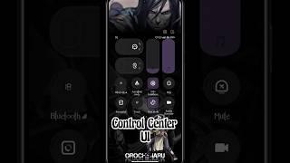 Miui 13  Dark Control Center Ui  Top Best Miui Theme  #bestmiuithemes, #short,  #miui13,