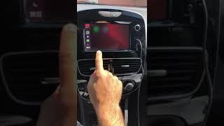 Apple CarPlay on Reanul Clio Estate 2021. Easy to conect IPhone to the car MediaNav