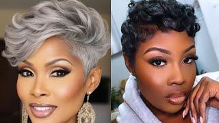 Rich Auntie Vibes - 2023- 2024 Short Haircut Ideas for That Rich Auntie Life