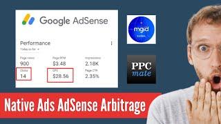 Profitable Arbitrage Campaigns (Google AdSense Loading) with Native Ads Traffic