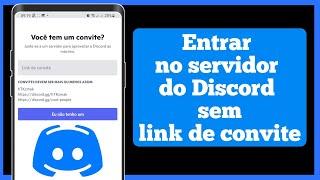 COMO ENCONTRAR SERVIDORES NO DISCORD | Como entrar no servidor do discord sem convite