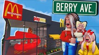 MCDONALDS BERRY AVENUE! | Roblox Family Roleplay