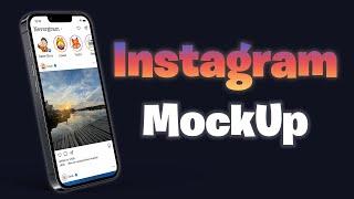 ULTIMATIVES TUTORIAL Instagram MockUp in 30 Minuten