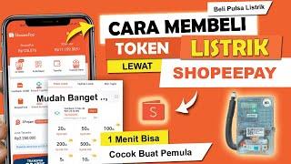  Cara Beli Token Listrik Lewat Shopeepay | Beli Pulsa LISTRIK di Shopeepay