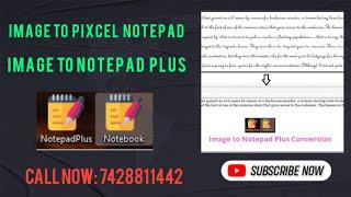 Fastest Conversion Software for Notepad Plus Plus and Pixcel Notepad | Rtx Notepad Data Entry India