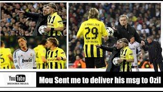 Mourinho Sent an Opponent to deliver Message to his player ▣ Dortmund VS Real Madrid