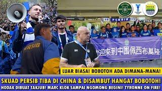 DISAMBUT BAK RAJA! BOBOTOH DI CHINA KAWAL KEDATANGAN PERSIB~Klok Sampai Ngomong Begini~Ambisi Hodak