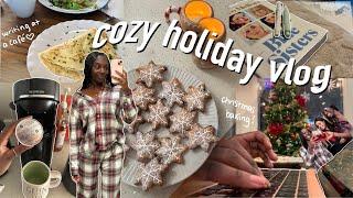 cozy holiday days in my life️// writing, reading, christmas baking + more!