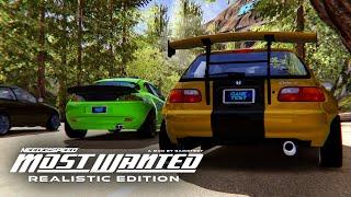 NFS Most Wanted - Realistic Edition 2024 | Release Mod & Story Part 1 (4K)