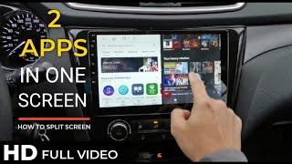 How to split screen on Android car head unit