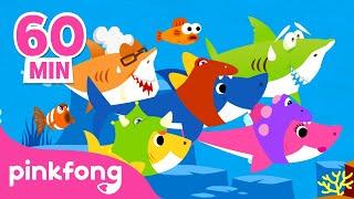 Lagu Baby Shark versi berbagai | Kumpulan Lagu Anak | Lagu Sajak | Pinkfong Baby Shark