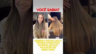 A CANTORA GOSPEL GABRIELA ROCHA FAZ USO DE MODERNA TÉCNICA DE MEGA HAIR!