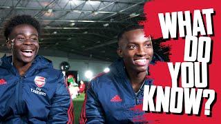 THIS IS GREAT | Bukayo Saka vs Eddie Nketiah | What Do You Know?