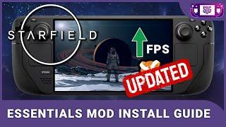 UPDATED - Starfield Steam Deck Essentials Mod Install Guide - all mods