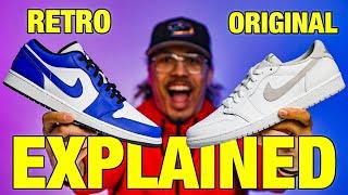 Air Jordan 1 Low Retro vs OG Low EXPLAINED (Beginners Guide For Sneaker Collection)