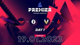 BLAST Premier Spring Groups 2023. Day 1: Heroic vs EG, Team Vitality vs Astralis