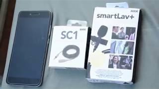 Rode Smart Lav Plus Lavalier Microphone & SC1 TRSS Extension Cable