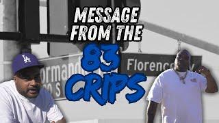 Message From The 83 Crips Young Ant @youngant7850jaggedTv  & Tiny Menace