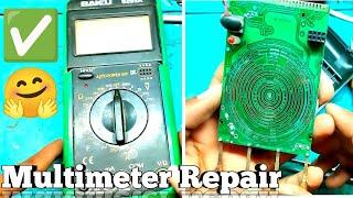 digital multimeter repair kaise karen|baku 9205a baku multimeter repair