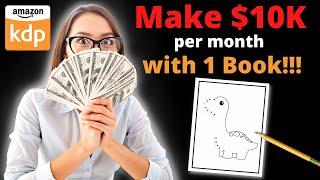 Make $10,000 Per Month With Dot To Dot Books, How To Make A Dot To Dot Book, Easy KDP Tutorial